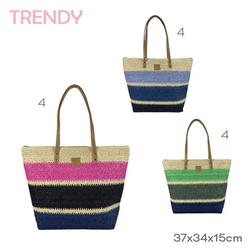 Venta por Mayor y Catalogo Canasto Playero  Trendy