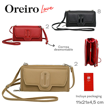 Billetera Bandolera Las Oreiro