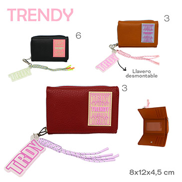 Venta por Mayor y Catalogo Billetera Trendy