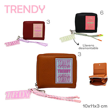 Venta por Mayor y Catalogo Billetera Trendy
