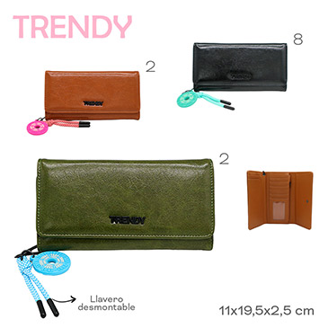 Venta por Mayor y Catalogo Billetera Trendy