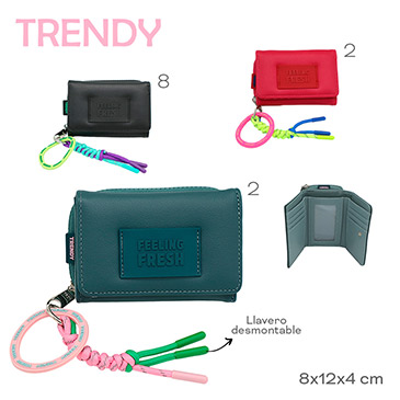 Venta por Mayor y Catalogo Billetera Trendy
