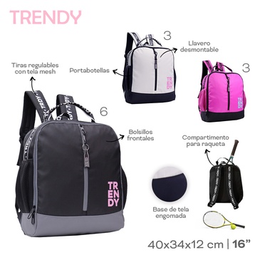Mochila Tenis/ Paddle Trendy