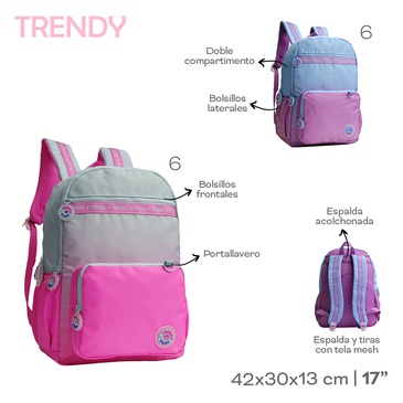 Venta por Mayor y Catalogo Mochila 17 