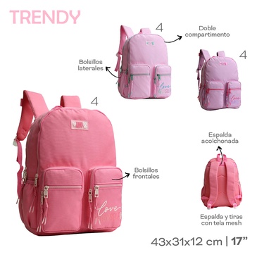 Venta por Mayor y Catalogo Mochila 17 