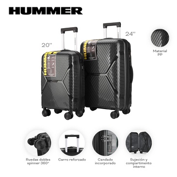 Set De Valijas Hummer 24