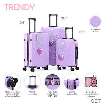 Set de Valijas 28 