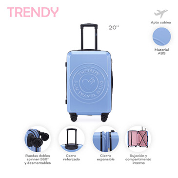 Venta por Mayor y Catalogo Valija Carry On 20 