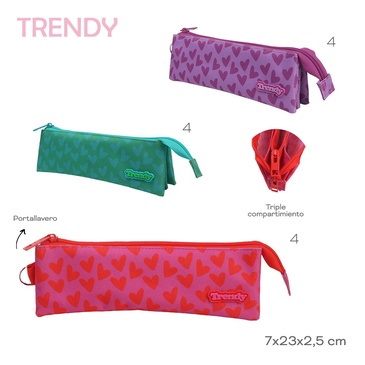 Venta por Mayor y Catalogo Cartuchera Trendy