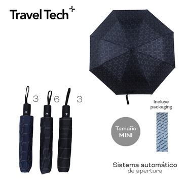 Venta por Mayor y Catalogo Paraguas Automatico Travel Tech