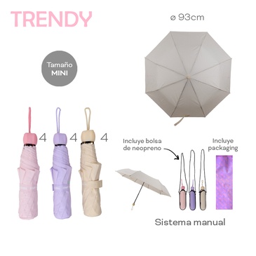 Paragua Manual Trendy