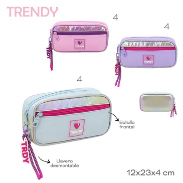 Venta por Mayor y Catalogo Cartuchera  Trendy