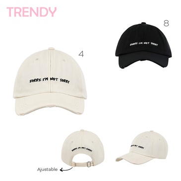 Gorras  Trendy