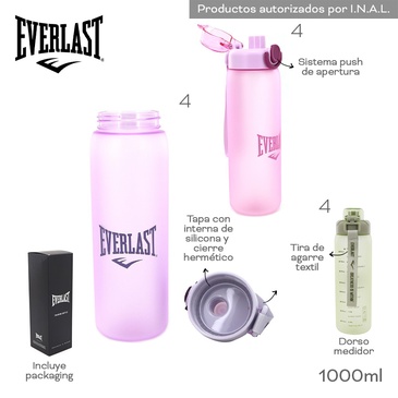 Venta por Mayor y Catalogo Botella 1000ML Everlast