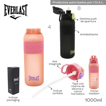 Venta por Mayor y Catalogo Botella 1000ML Everlast