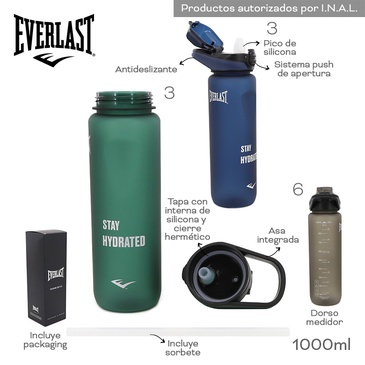 Venta por Mayor y Catalogo Botella 1000ML Everlast