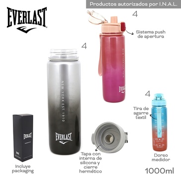 Venta por Mayor y Catalogo Botella 1000ML Everlast