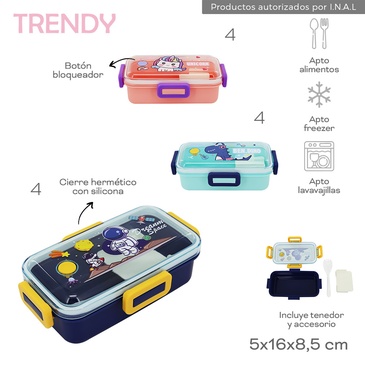 Venta por Mayor y Catalogo Lunchera  Trendy