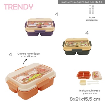 Venta por Mayor y Catalogo Lunchera  Trendy