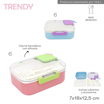 Venta por Mayor y Catalogo Lunchera Trendy