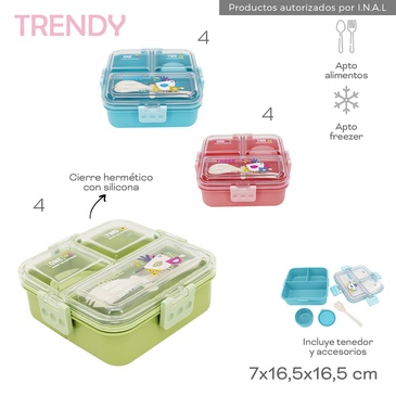 Venta por Mayor y Catalogo Lunchera  Trendy