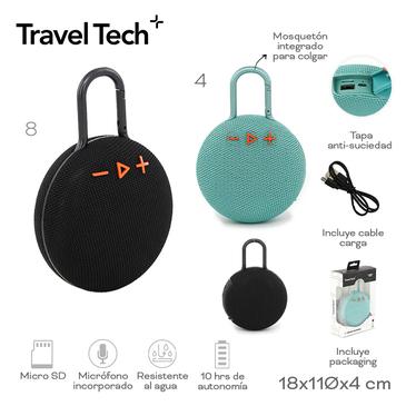 Mini Parlante Resistente Al Agua  Travel Tech