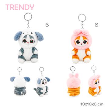 Llavero De Peluche Trendy