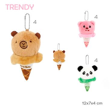 Llavero De Peluche Trendy