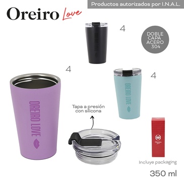 Venta por Mayor y Catalogo Vaso Termico 350ML Las Oreiro