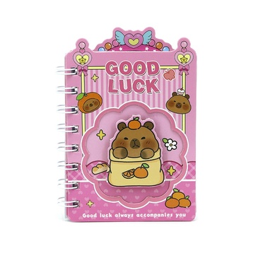 Cuaderno + Personaje Con Relieve - Trendy