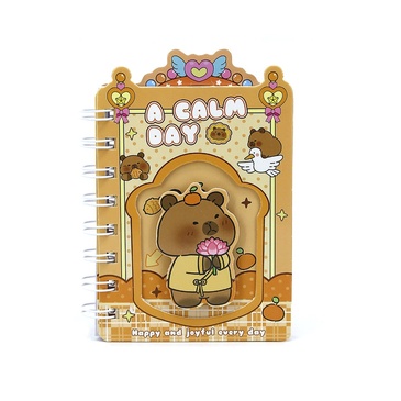 Cuaderno + Personaje Con Relieve - Trendy