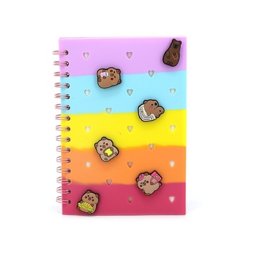 Cuaderno + Dijes Removibles - Trendy