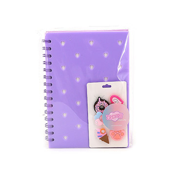 Cuaderno + Dije Removibles - Trendy