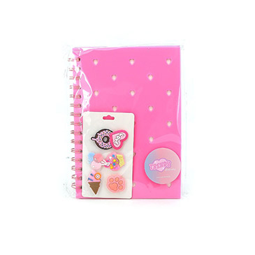 Cuaderno + Dije Removibles - Trendy