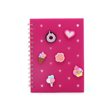 Cuaderno + Dije Removibles - Trendy