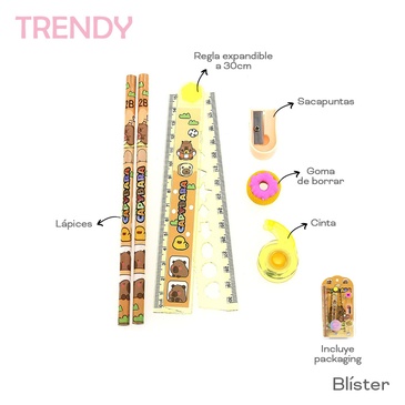 Set Stationary Trendy