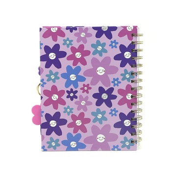 Set Cuaderno + Cartuchera + Biromes + LLavero Desmontable - Trendy