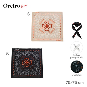 Pañuelo De Seda Las Oreiro