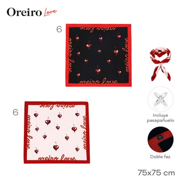 Pañuelo De Seda Las Oreiro