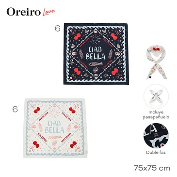 Pañuelo  Las Oreiro