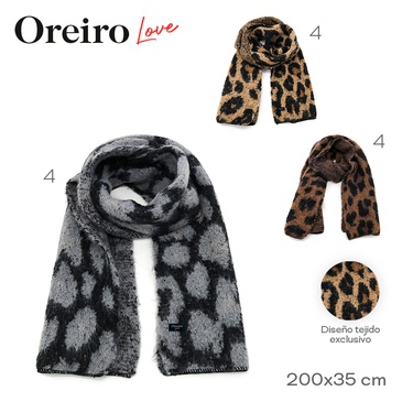 Venta por Mayor y Catalogo Bufandas  Las Oreiro