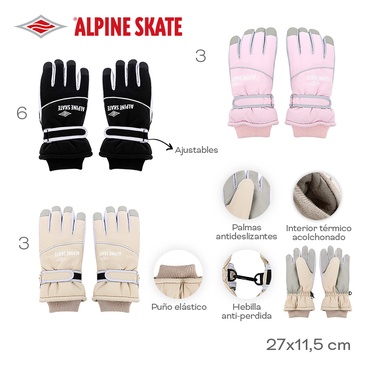 Venta por Mayor y Catalogo Guantes Alpine Skate