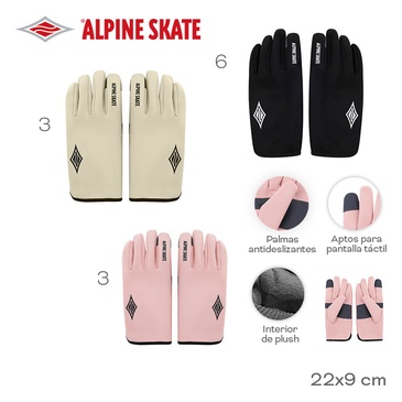 Venta por Mayor y Catalogo Guantes Alpine Skate