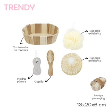 Venta por Mayor y Catalogo Set de Baño Trendy