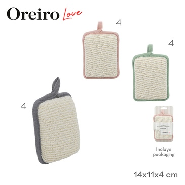 Venta por Mayor y Catalogo Esponja Exfoliante Las Oreiro