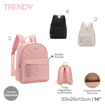 Mochila Eco Cuero 14 