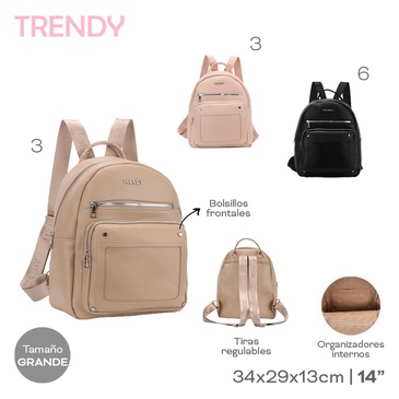 Mochila Eco Cuero 14 