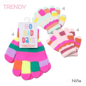 Venta por Mayor y Catalogo Guante Infantil  ( Nena )  Trendy