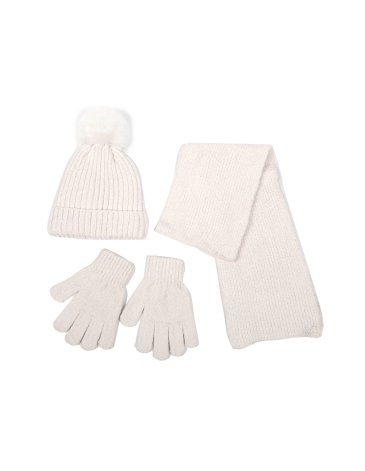 Set de Invierno : Bufanda, Gorro y Guantes - Trendy