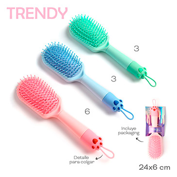 Venta por Mayor y Catalogo Cepillo Trendy